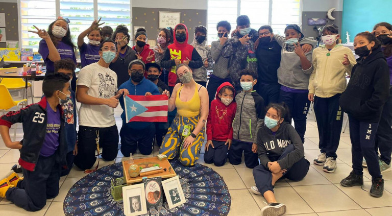 Students Travel to Puerto Rico to Teach Art in Public Schools and Museums
